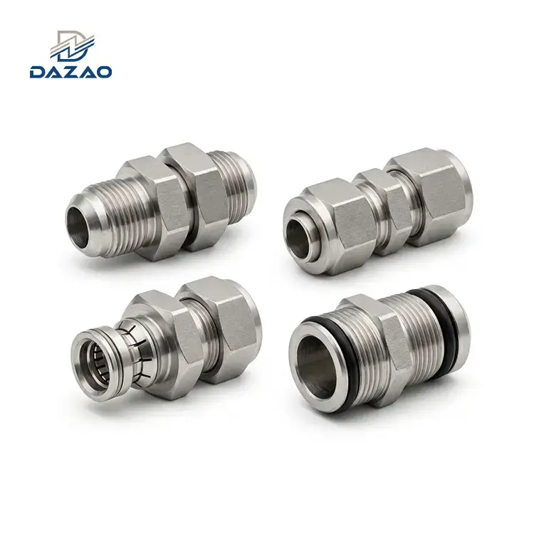อุปกรณ์การบินและอวกาศสแตนเลส AS9100 ที่มีความแม่นยำสูง CNC Machined
